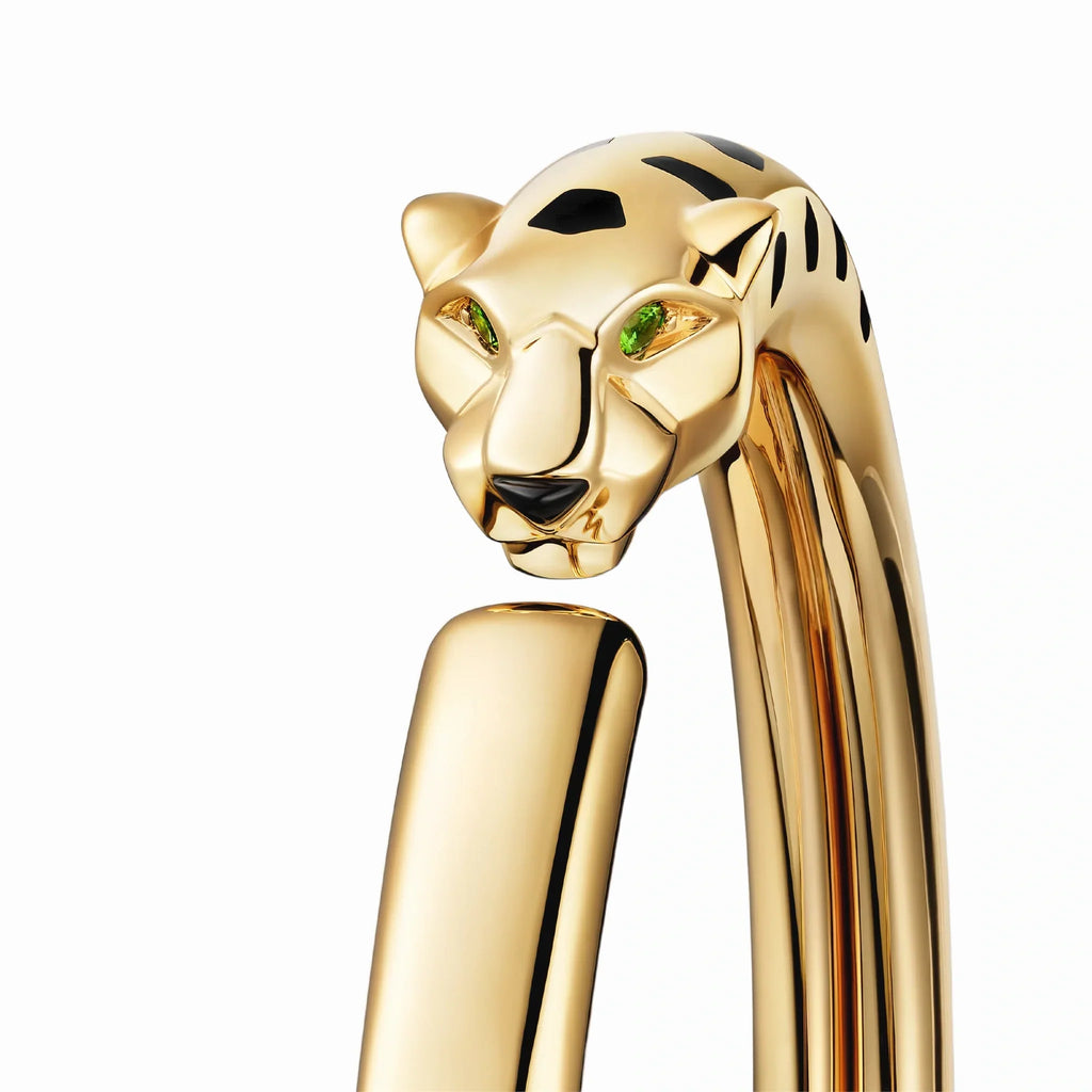 Panthere de Sombre Panther Head Bangle