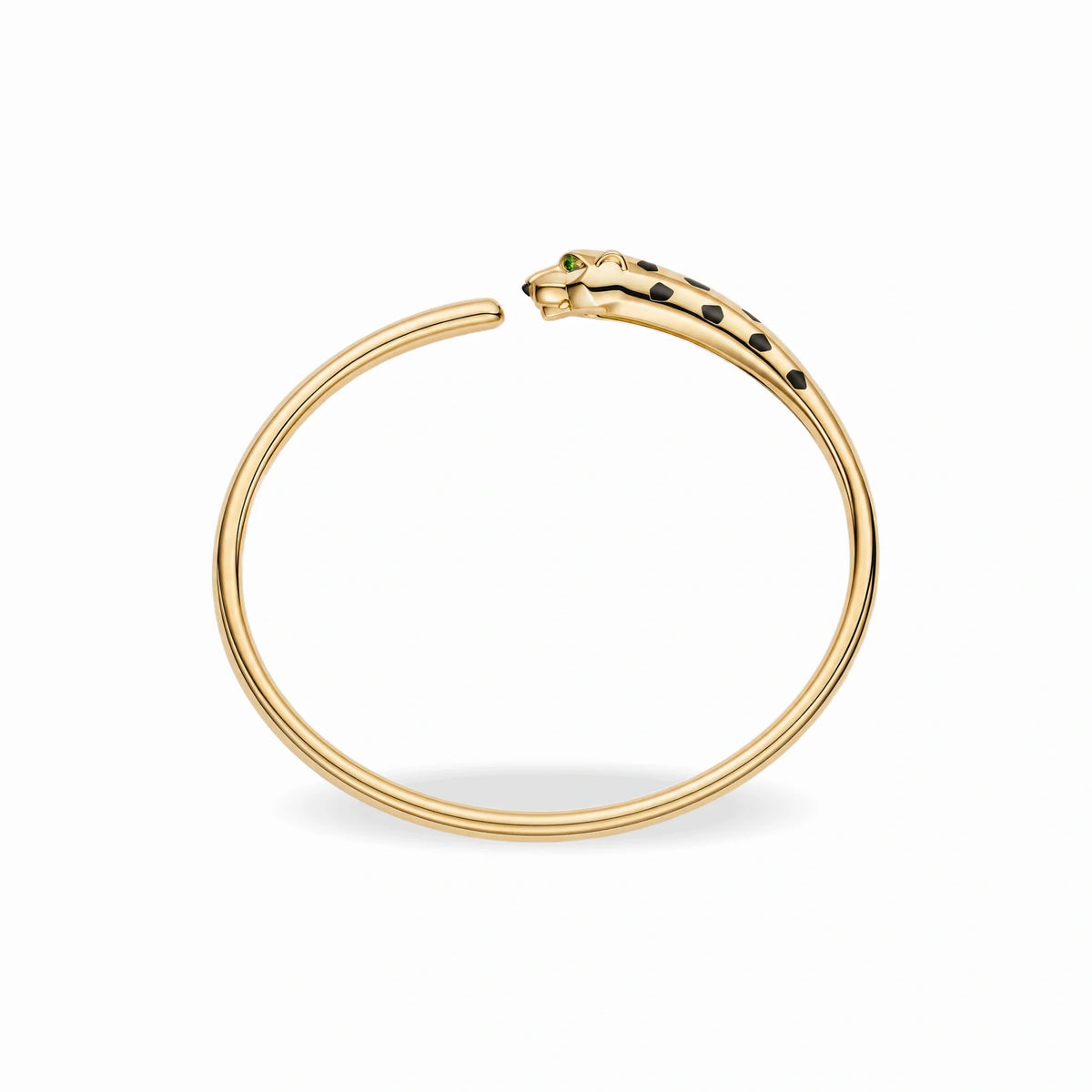 Panthere de Sombre Panther Head Bangle