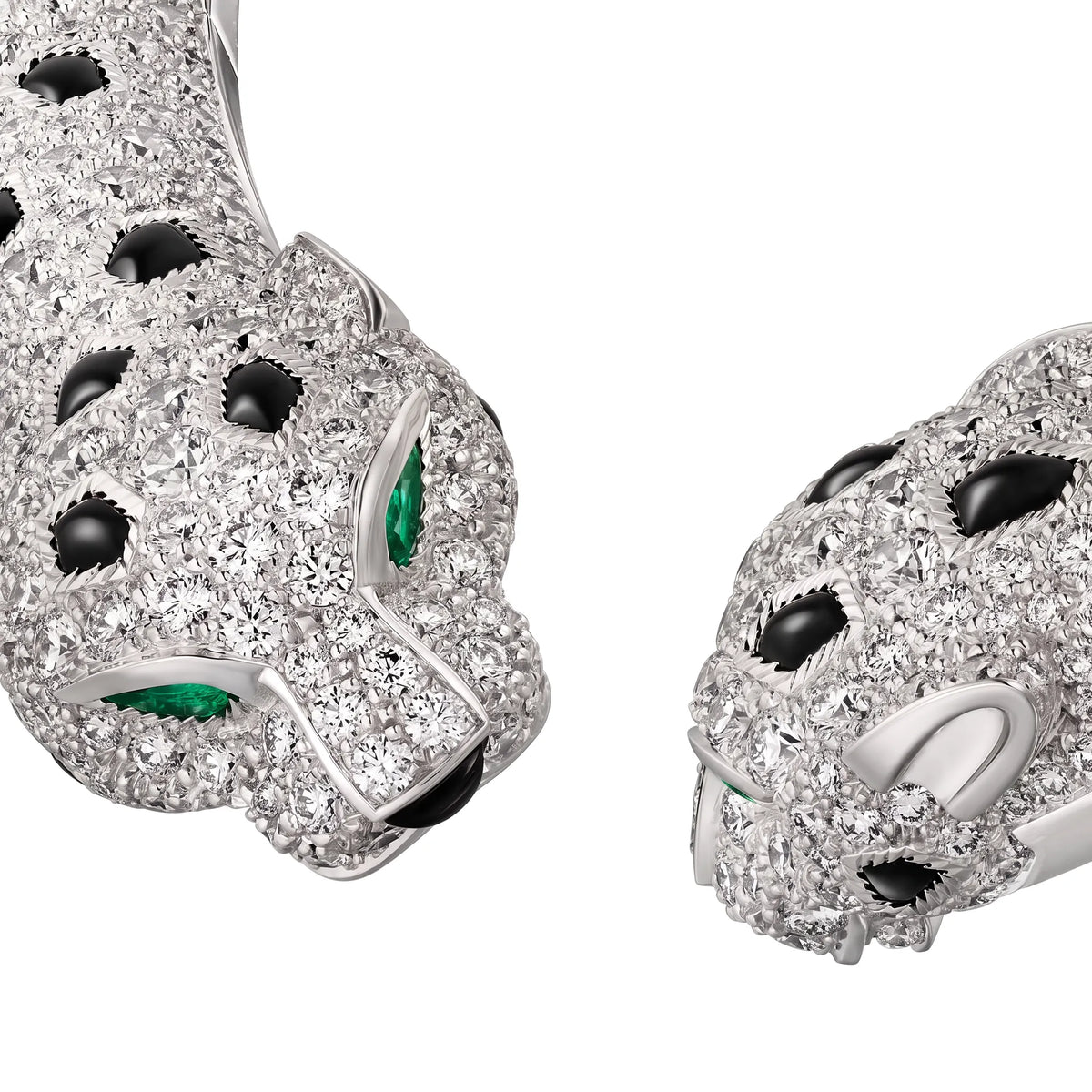 Panthère de Twin Head Torque Necklace