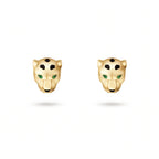 Panthere de Velours Panther Stud Earrings