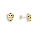 Panthere de Velours Panther Stud Earrings