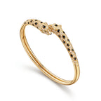 Panthère Half Pavé Small Bangle