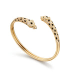 Panthère Half Pavé Small Bangle
