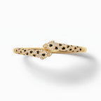 Panthère Half Pavé Small Bangle