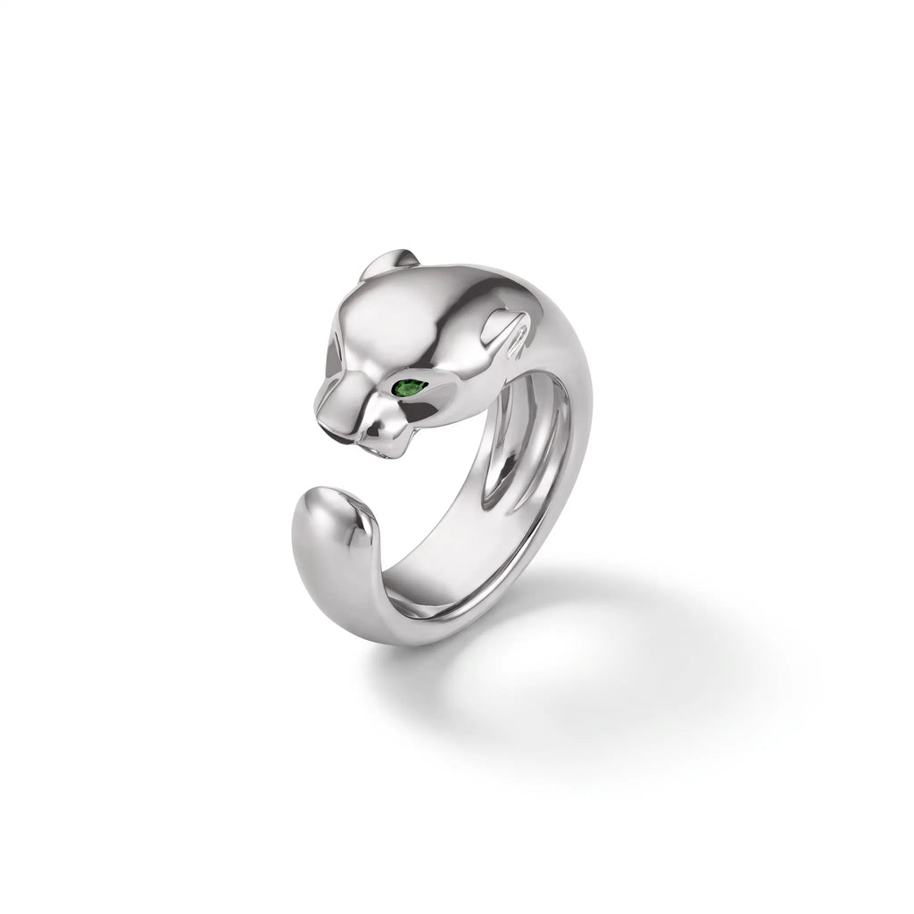 Panthère Medium Sculpted Open Ring