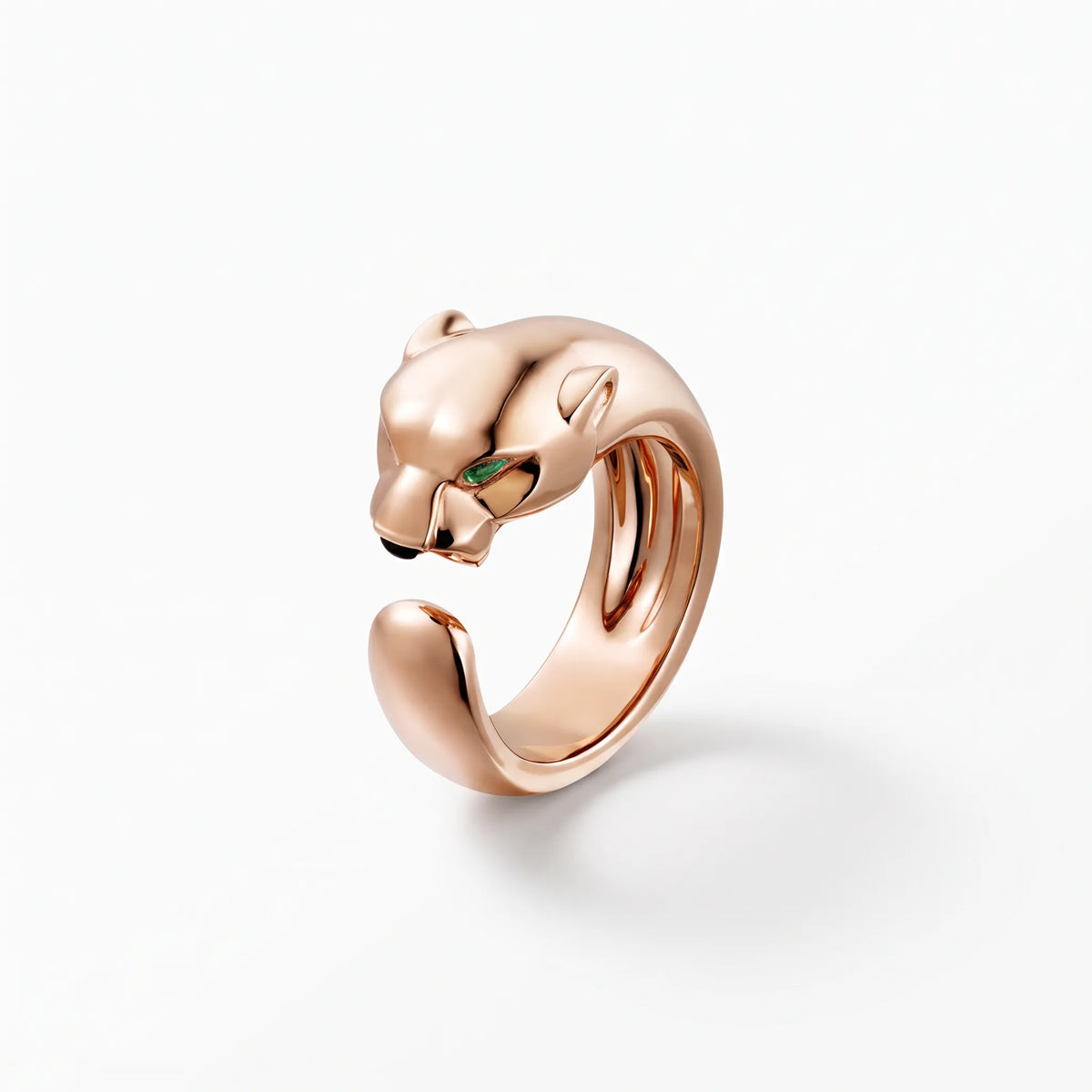 Panthère Medium Sculpted Open Ring