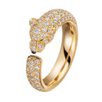 Panthère Petite Full Pavé Ring
