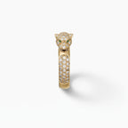 Panthère Petite Full Pavé Ring