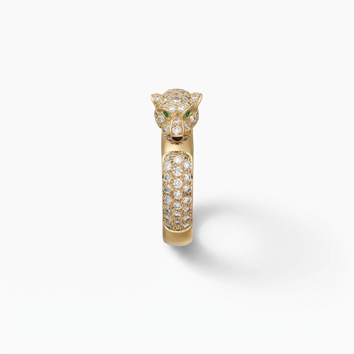 Panthère Petite Full Pavé Ring
