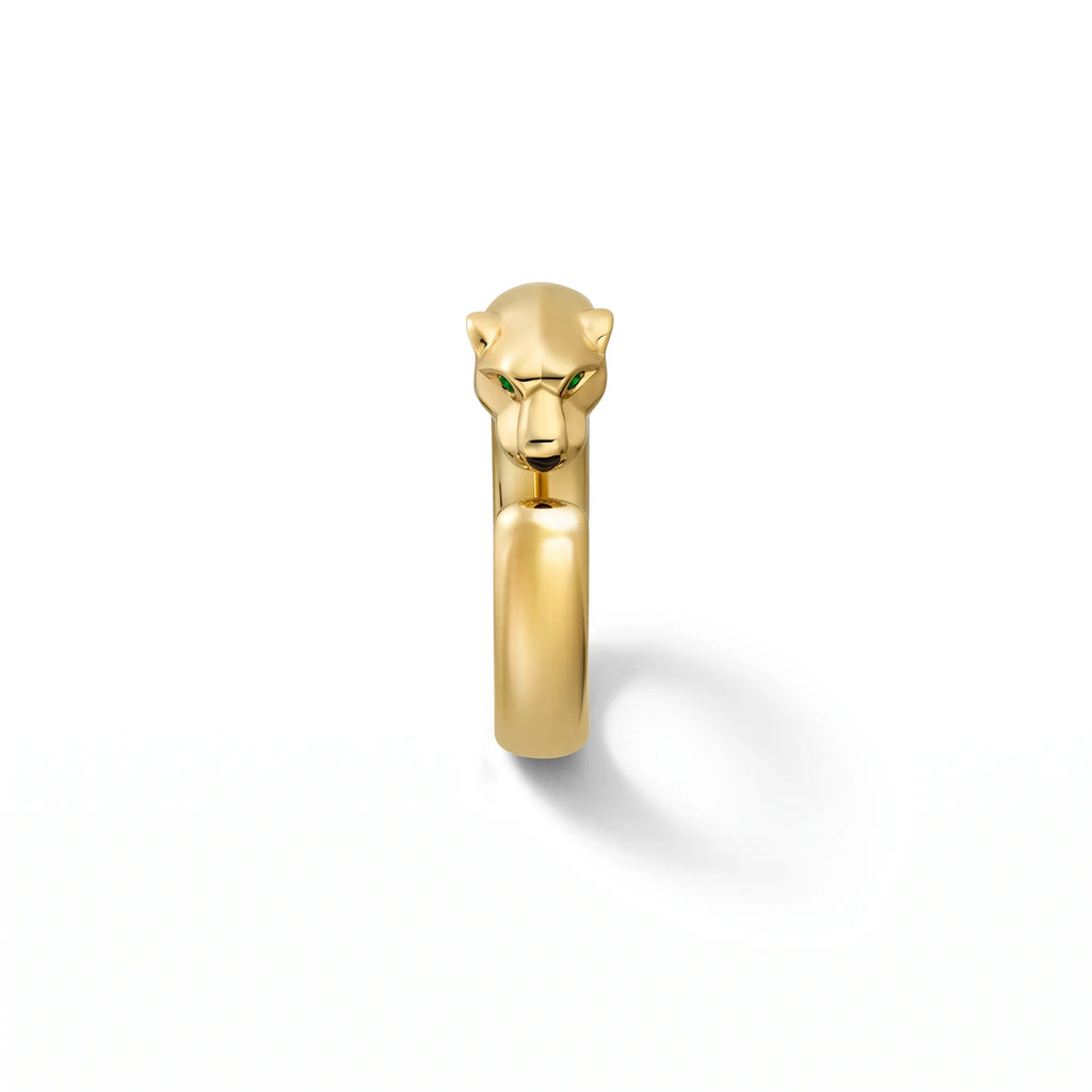 Panthère Petite Head Open Wrap Ring