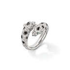 Panthère Semi Pavé Dual Head Ring