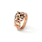 Panthère Spotted Accent Double Wrap Ring
