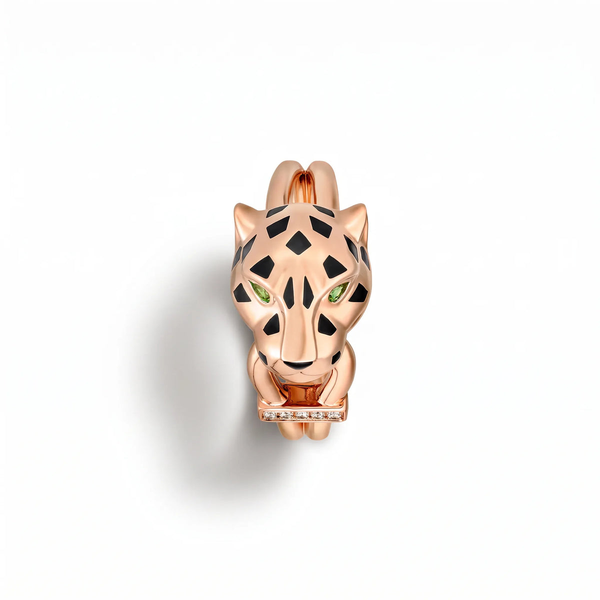 Panthère Spotted Accent Double Wrap Ring
