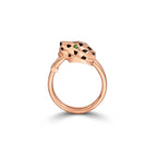 Panthère Spotted Accent Double Wrap Ring