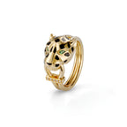 Panthère Spotted Accent Double Wrap Ring