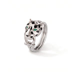 Panthère Spotted Accent Double Wrap Ring