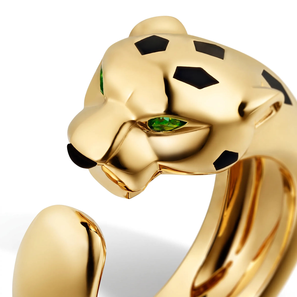 Panthère Spotted Medium Head Ring