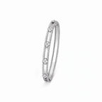 Perlee Clovers Slim Stackable Bangle