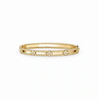 Perlee Clovers Slim Stackable Bangle