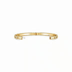 Perlee Clovers Slim Stackable Bangle