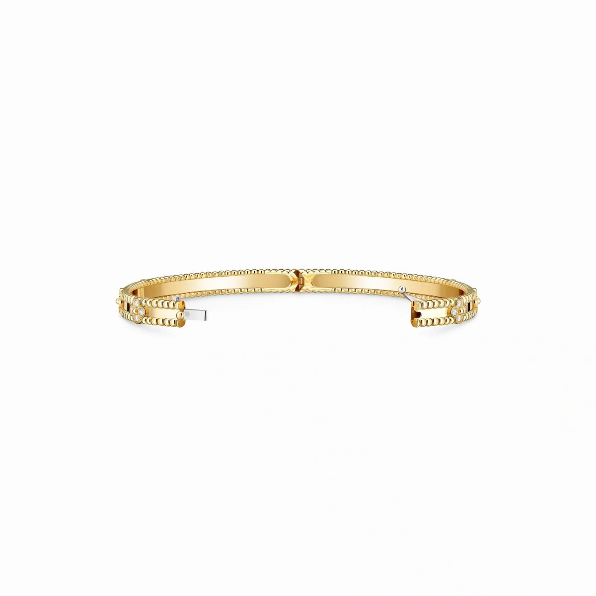 Perlee Clovers Slim Stackable Bangle
