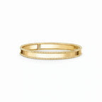 Perlee Double Beaded Rim Bangle