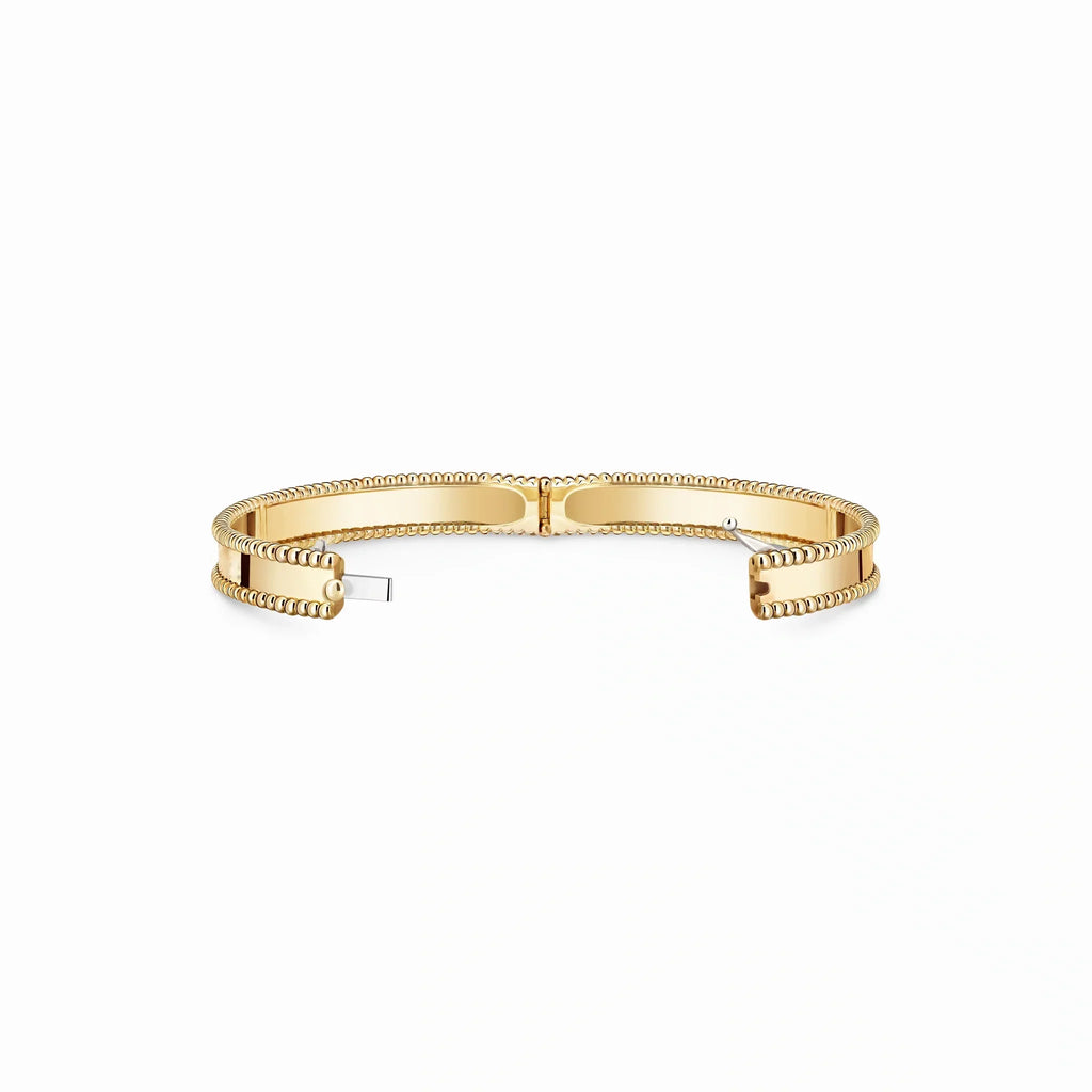Perlee Double Beaded Rim Bangle