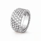 Perlee Radiance Pavé Beaded Ring