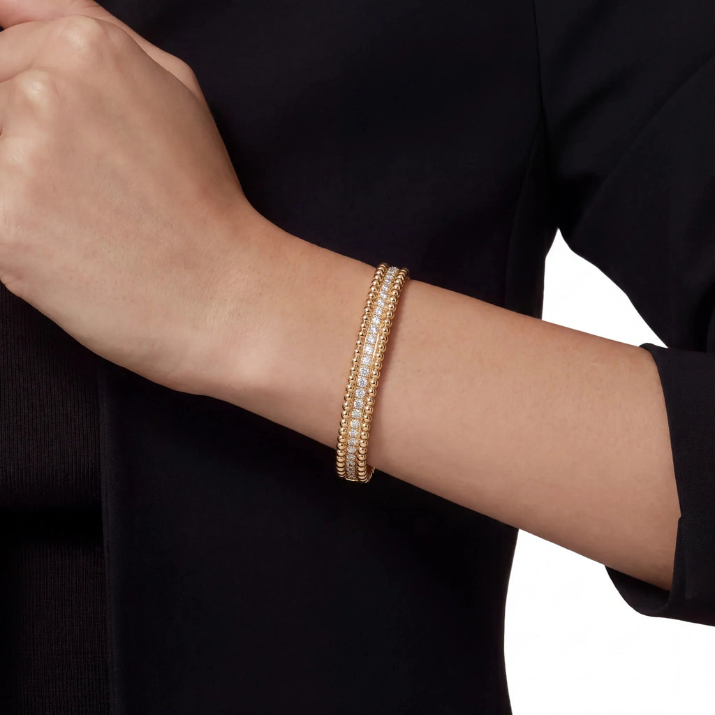 Perlee Radiant Single Row Bangle