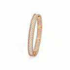Perlee Radiant Wide Pavé Bangle