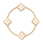 Pure Alhambra Four Clover Station Bracelet