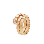Serpenti Double Coil Snake Ring