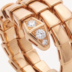 Serpenti Double Coil Snake Ring