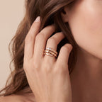 Serpenti Double Coil Snake Ring