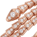 Serpenti Double Coil Wrap Bracelet