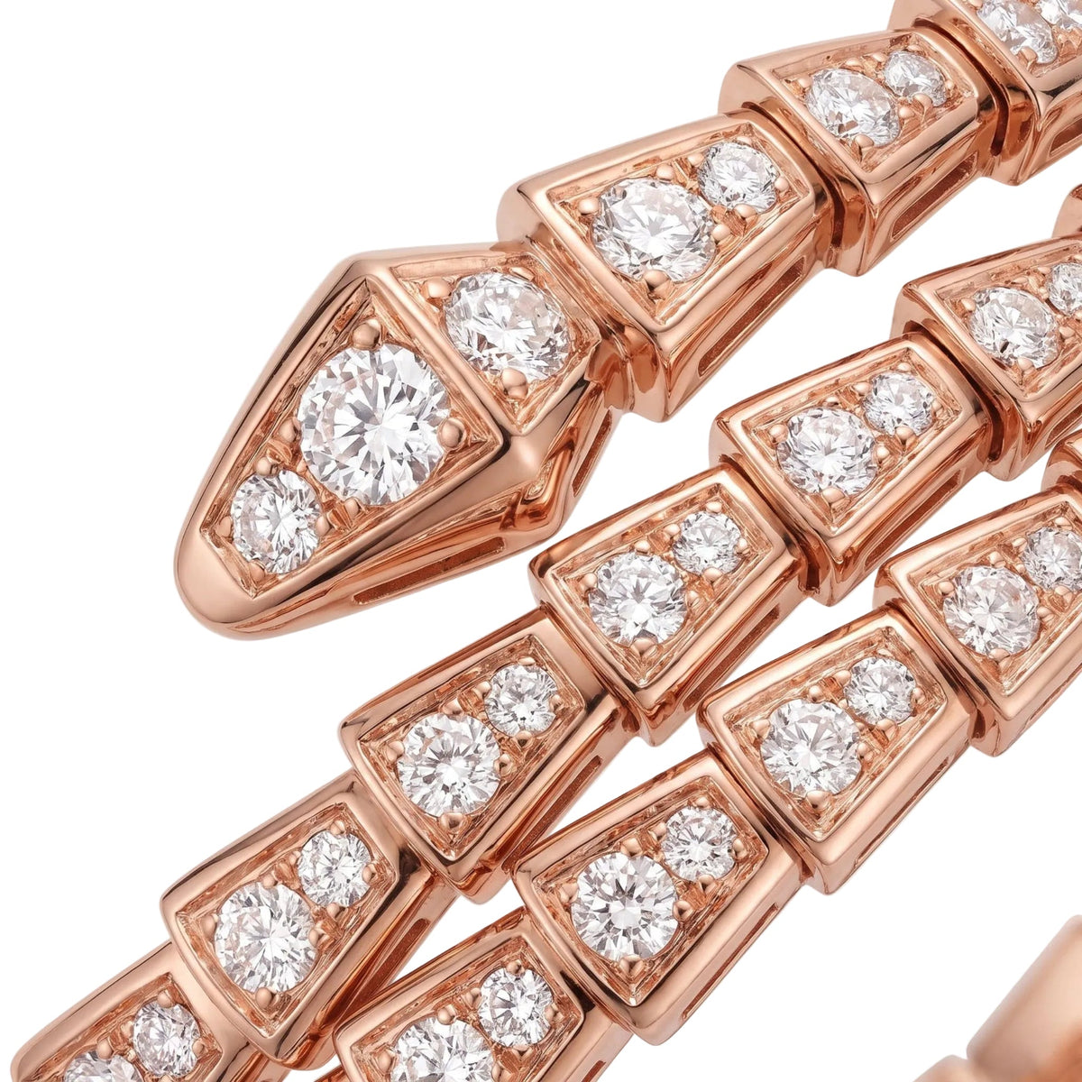 Serpenti Double Coil Wrap Bracelet