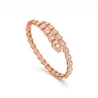 Serpenti Full Pavé Coil Bracelet