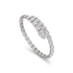 Serpenti Full Pavé Coil Bracelet