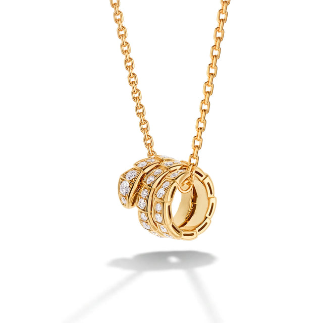 Serpenti Multi Row Pendant Necklace