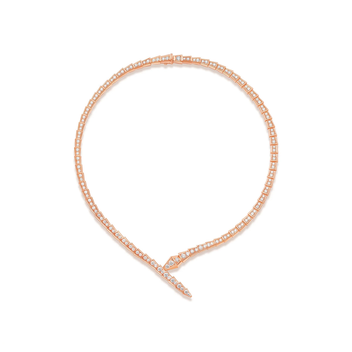 Serpenti Riviera Pavé Snake Necklace