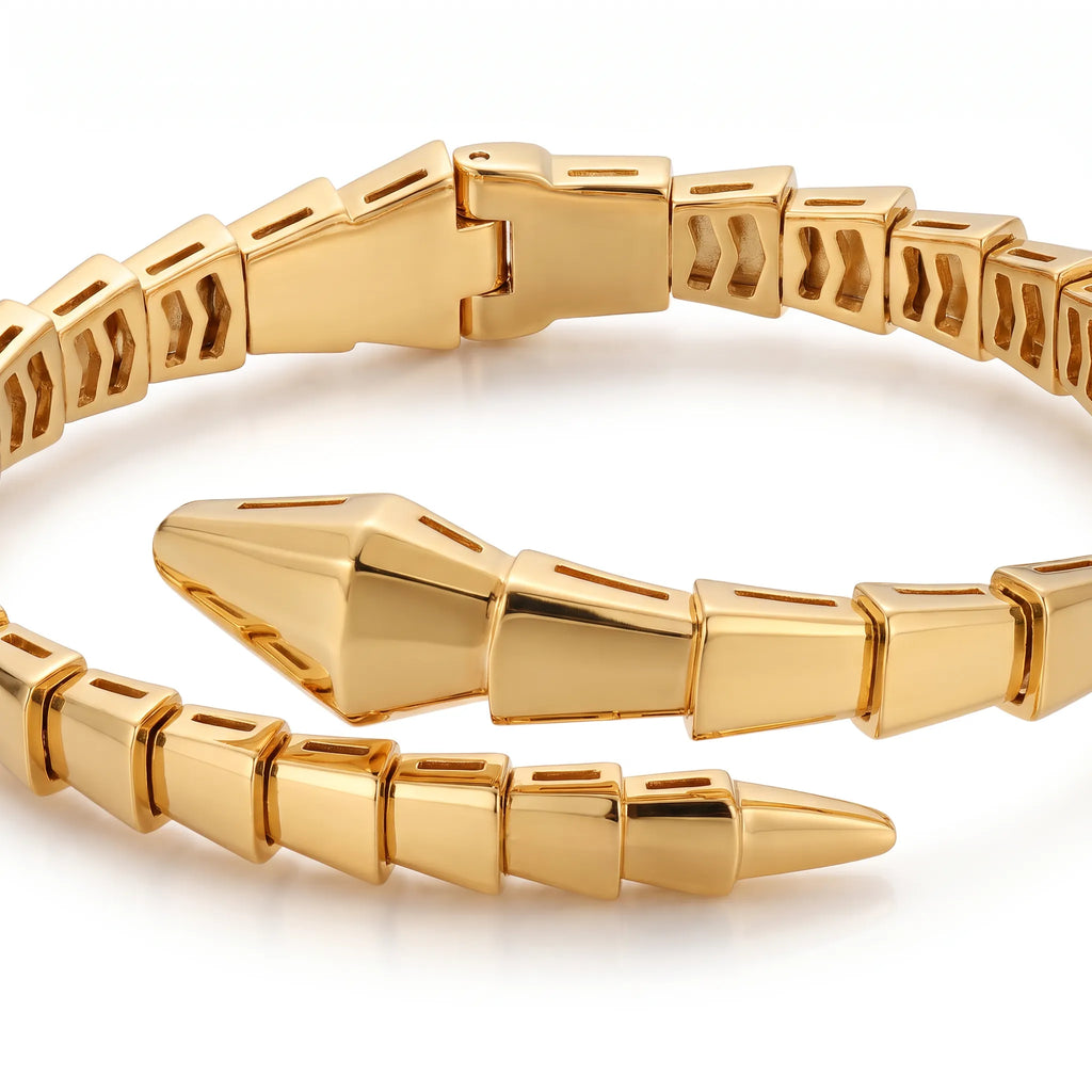 Serpenti Scaled One Coil Bracelet