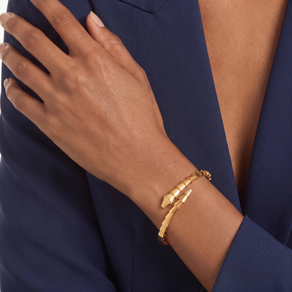 Serpenti Scaled One Coil Bracelet