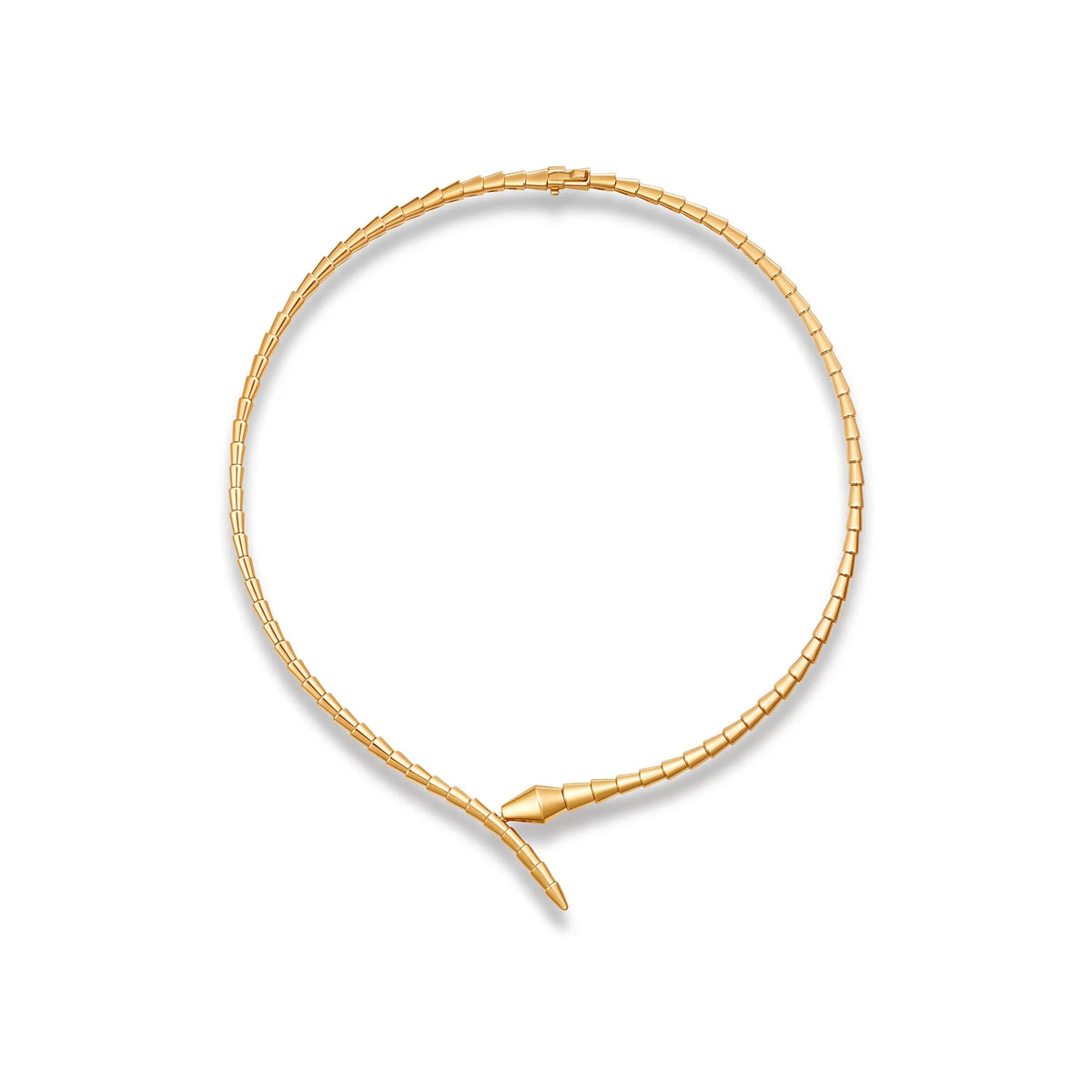 Serpenti Snake Wrap Collar Necklace