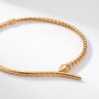 Serpenti Snake Wrap Collar Necklace