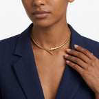 Serpenti Snake Wrap Collar Necklace