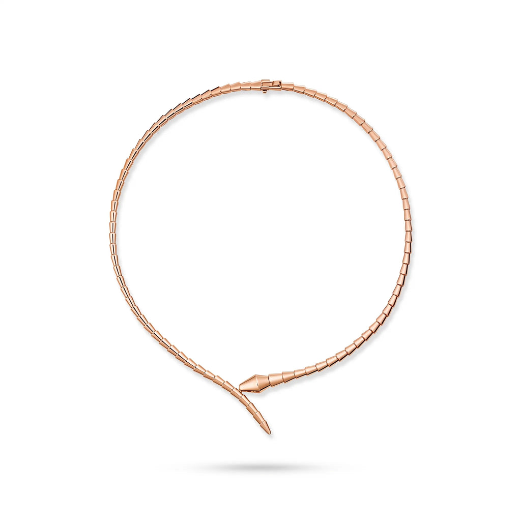 Serpenti Snake Wrap Collar Necklace