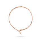 Serpenti Snake Wrap Collar Necklace