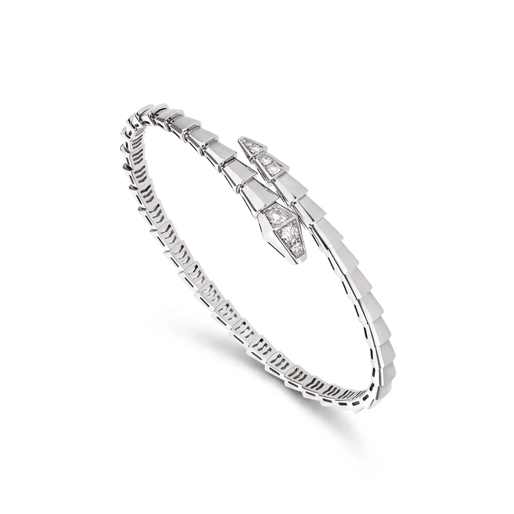 Serpenti Viper Pavé Tip Bracelet