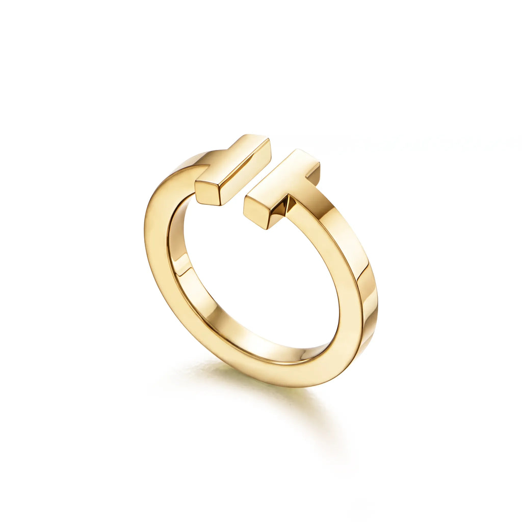 T Square Open Geometric Ring