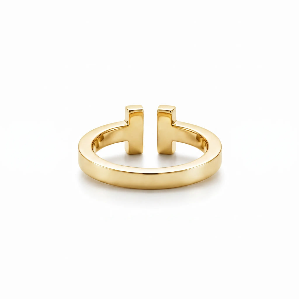 T Square Open Geometric Ring